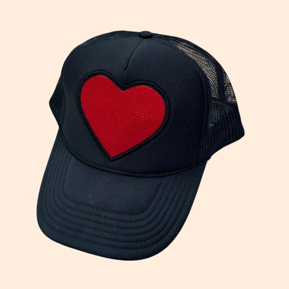 Aviator Nation Heart Trucker Hat - Picture 1 of 4